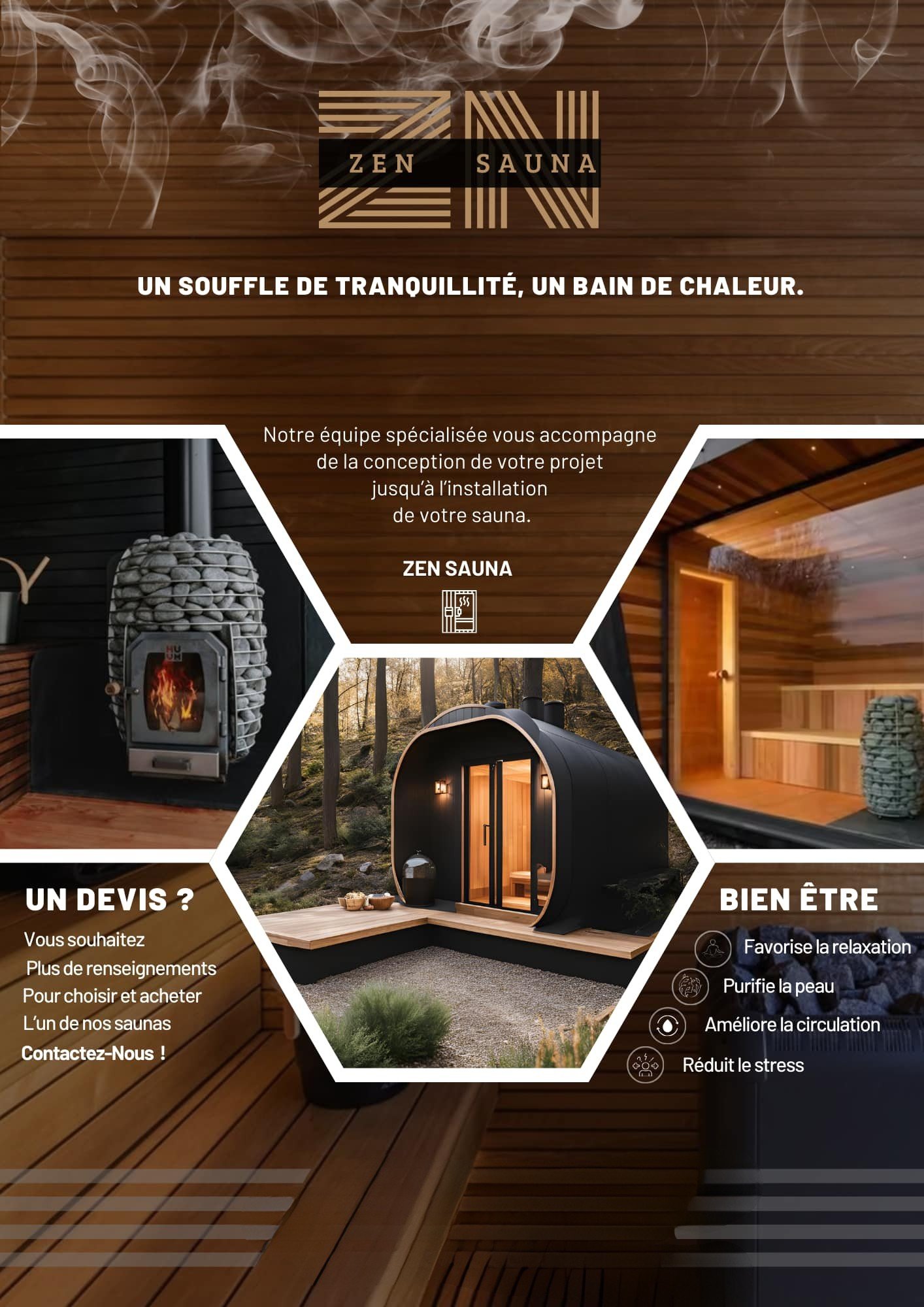 sauna d'extérieur rumilly